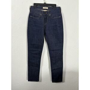 Levi's Made & Crafted Sticks Slim Womens Jeans Size 24 Blue Denim Low Rise